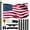 BLACK, variant on Super Tough USA-Made 25ft Heavy Duty Flag Pole for Outside House - White Powder Coat - Residential In-Ground Flagpole - 4-Section High-Grade Aluminum - Includes All Accessories