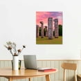 thumbnail image 2 of Decor for Home Warrior Pictures Thousand Columns Paintings Artwork Prints Wall Art on Canvas Framed Ready to Hang in Bedroom, 2 of 4