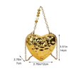 thumbnail image 2 of Jiibva Fashion Women Evening Bag, Acrylic Heart Shaped Clutches Bag Evening Shoulder Bag Handbag Party Prom Crossbody Bags Chain Shoulder Bag for Women, 2 of 7