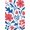 Blue, Pattern 3, variant on ODIKA 4'x6' Blue Gold Deep Crane and Lotus Design Washable Area Rug Elegant Asian-Inspired Water Cloud Motif Non-Slip, Chair-Friendly, Flatwoven for Home Office, Under Desk