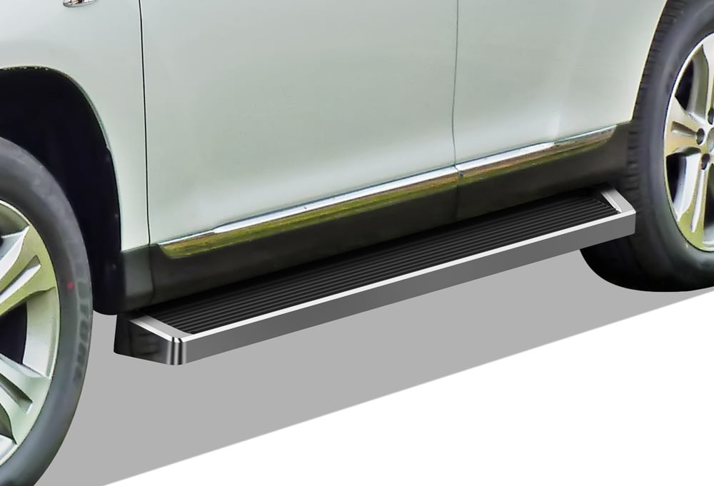 APS Drop Steps Running Boards For Toyota Tacoma 2005-2023 Extended/Access Cab – Black Powder Coat, No Drill Install