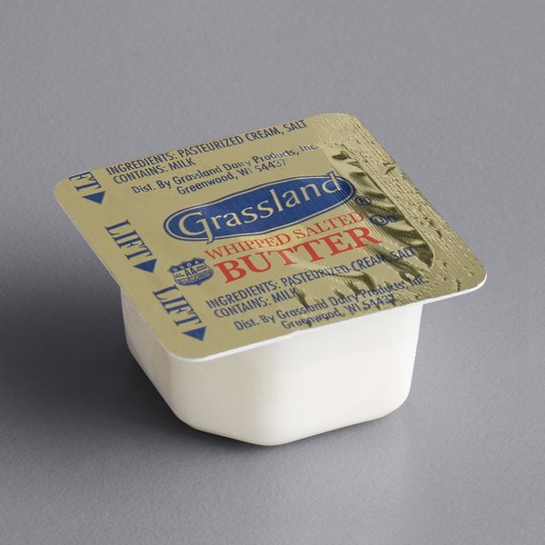 Grassland 5 Gram Whipped Salted Butter Portion Cups 720/Case