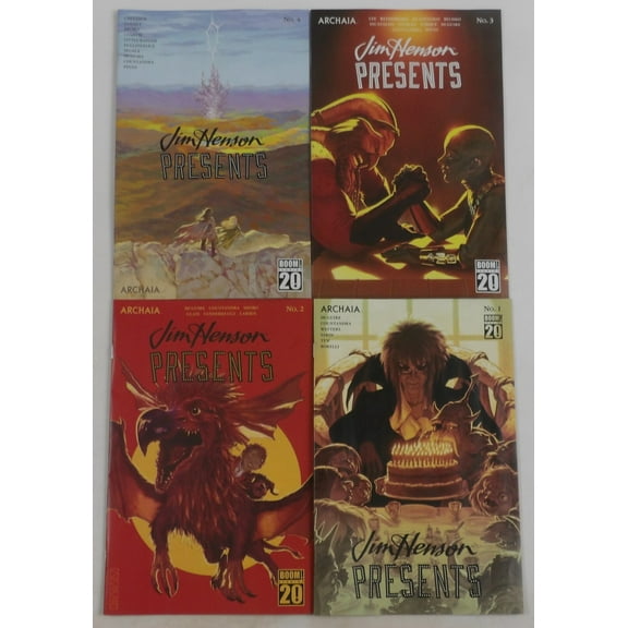 Jim Henson Presents #1-4 VF/NM complete series Labyrinth - Dark Crystal - Fraggle Rock ; Archaia (AC49)