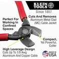 thumbnail image 2 of Klein Tools 63215 High-Leverage Compact Cable Cutter, 2 of 10