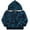 Blue, variant on 10 Threads Dino Zip Up Hoodie with Pockets for Boys, Front Zip Jacket for Toddlers