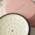 thumbnail image 3 of BergHOFF Neo Cast Iron 3qt. Round Dutch Oven 8" with Lid, Pink, 3 of 7