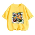 thumbnail image 2 of Camiseta de moda para niños, camiseta de Naruto, ropa para niños, niña, Yuzhi Bo Sasuke, ropa de dibujos animados para niños, camiseta gráfica informal de Sonic, 2 of 5