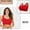 Red, variant on Daqian Bras for Women Women Bra Lingerie Seamless Plus Size Elastic Comfort Lace Vest Bra （M-7XL） Women Bras on Sale Red XL(XL)