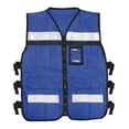 thumbnail image 1 of Chaleco Abierto Urrea Azul Talla Extra Extra Grande Usch44, 1 of 3