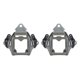 thumbnail image 4 of Wosthever WOSPORT, adaptador de montaje para casco de al aire libre, soporte de equipo de cazador, accesorios de modificación de Base, reemplazo para Gris 2piezas Wosthever CBP368127, 4 of 5