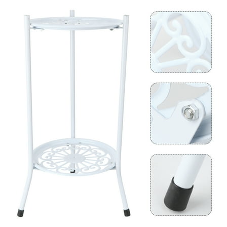 HOOWIFFY 1Pcs Metal Greenhouse Shelving for 19.7X9.8X9.8in