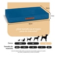 thumbnail image 4 of Cama Antiestrés de Foam para Perro Grande y Gato, Colchoneta Lavable Esquima (Azul,95x65 cm), 4 of 6