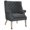 Dark Gray, variant on ern Contemporary Urban Design Living Lounge Room Lounge Chair, Grey Gray, Fabric