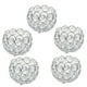 thumbnail image 1 of 5x de Cristal Tealight Candelero Favor de Recepción de 3 Pulgadas, 1 of 6