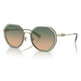 thumbnail image 5 of COACH HC7141 900513 Trans Green Shiny Ligh Green Brown Grad 54 Womens Sunglasses, 5 of 6
