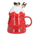 thumbnail image 1 of Milk Cup,500ml Large Capacity Christmas Ceramic Cup Tea Cup Innovative Solution, 1 of 8