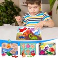 thumbnail image 1 of Fiudx Ofertas De La Semana Rompecabezas Tridimensional Para Niños, Entrenamiento De Concentración, Dinosaurio, Hebilla A Juego, Juguete Educativo, 1 of 2