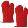 thumbnail image 1 of Guantes de horno resistentes al calor hasta 180 °C, guantes para cocinar, horno, hornear, asar a la parrilla, 1 of 5