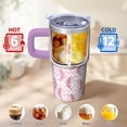 thumbnail image 6 of 20OZ Unicorn Themed Cup with Handle Double Wall Insulated Mug Ideal Gifts for Women Unicorn Fans Great for Birthday Christmas and Wine Tasting Events, 6 of 6
