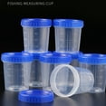 thumbnail image 5 of YIEMEEN Portable Plastic Container Cups with Screw Lid for Outdoor Picnics Travel, 5 of 12