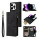 thumbnail image 1 of Funda Tipo Libro Tipo Cartera Con Cremallera Para iPhone, 1 of 1