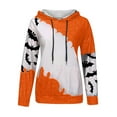 thumbnail image 5 of DYMADE Women Halloween Printed Long Sleeve Hoodies, 5 of 5