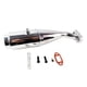 thumbnail image 1 of Tubo apariencia de cohete, tubo cinco orificios para Rovan Baja 5B /5 Car Reemplazo de accesorios de repuesto Plata Yotijar Tubo de escape de coche RC, 1 of 6