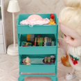 thumbnail image 4 of Under 10 Rack 1Pc Cart Storage Rack Three Layer Cart Imitation Shelf for Children Craftwork Cart Rack, 4 of 6