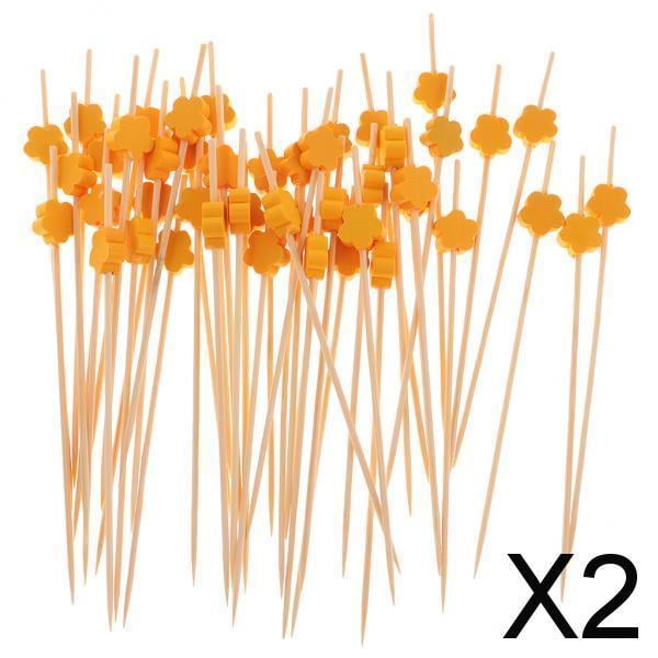 Palitos de cóctel,Agitador de cóctel,Palitos de bebida,Selecciones de magdalenas,Vajilla de ,Adornos para magdalenas,Selecciones de bocadillos,Selecciones de frutas 2 piezas