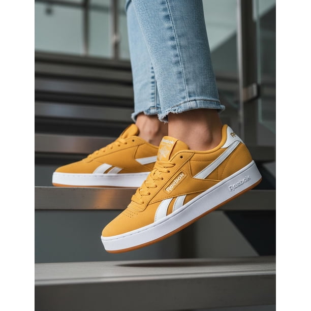 Tenis Reebok Mujer Retro Mega Amarillo Chunky Casual amarillo 4.5 MX