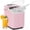 Pink, variant on Ice Maker Countertop, Ice Machine with Portable Handle, Basket and Scoop, 26lbs Daily, 9 Bullet Cubes in 6-8 Mins, Auto-Cleaning for Home, Kitchen, Office, Outdoors, RV Camping