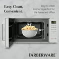 thumbnail image 6 of Open Box Farberware 700-Watt Compact Countertop Microwave Oven – 0.7 Cu. Ft., White, 6 of 6