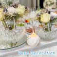 thumbnail image 5 of Uxcell 200pcs Fake Ice Rocks Acrylic Clear Crystals Gems Stones for Vase Fillers Table Scatters Decoration, 5 of 6