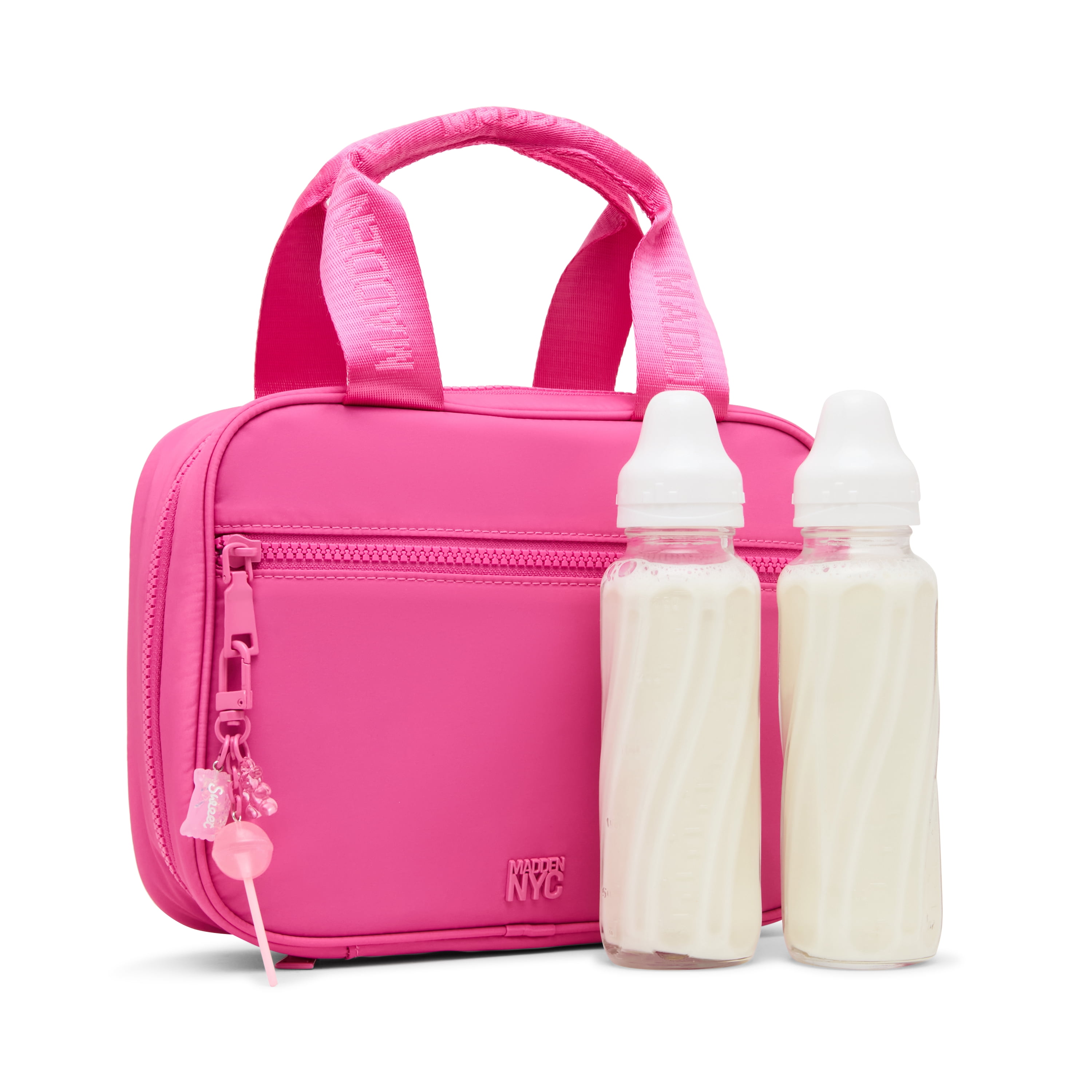 Madden NYC Zip Around Lunchbox, Pink