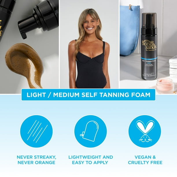 bondi sands Self tainning foam ×3個 Bondi Sands Dark Self Tanning Foam with Aloe Vera and
