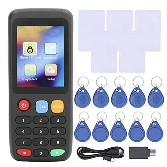 X7 NFC Card Reader, RFID Copier Duplicator for IC ID Card, Smart Color Screen Set 3
