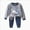 A114-Dark Gray, variant on Hessimy Toddler Boys Sweatsuit Set - 2 Piece Boys Hoodie and Cargo Sweatpants Children Underwear Sets Fleece Pullover Hoodie and Jogger Pants Hoodie Sweatsuits and Pants (Dark Blue,4-5 Years)