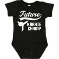 thumbnail image 3 of Inktastic Future Karate Champ Boys Baby Bodysuit, 3 of 5