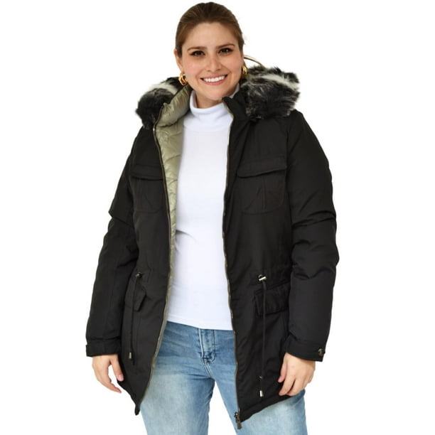 Chamarra doble vista (4 en 1) Tallas Extras, 6238 (Negro) negro 40 BOMBASTIKA CH-BOM-6238-NEGRO-ALL