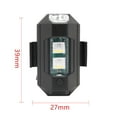 thumbnail image 2 of Kit de luces de emergencia LED estroboscópicas, luz piloto de avión de 7 colores para coche SUV, 2 of 9