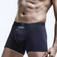 thumbnail image 4 of Sngxgn Men's Boxer Comfortable Boxer Underwear Cotton Boxers(Grey,XXL), 4 of 4