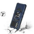 thumbnail image 3 of Kaleidio Case For Nokia G400 5G [Robotic Hybrid] Rugged Shockproof [Ring Stand] Magnetic Armor Impact Cover [Blue/Black], 3 of 3