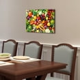 thumbnail image 5 of Green Food Wall Art Kitchen Decor Modern Canvas Prints Fresh Vegetable Pictures for Dinner Room Kitchen Colorful Various Fresh Fruit Framed Artwork Restaurant Table Living Room Home Decor 12x16, 5 of 6