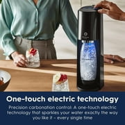 SodaStream E-Terra Sparkling Water Maker Bundle with CO2, 2 Bottles, and Pepsi Drink Mix, Black
