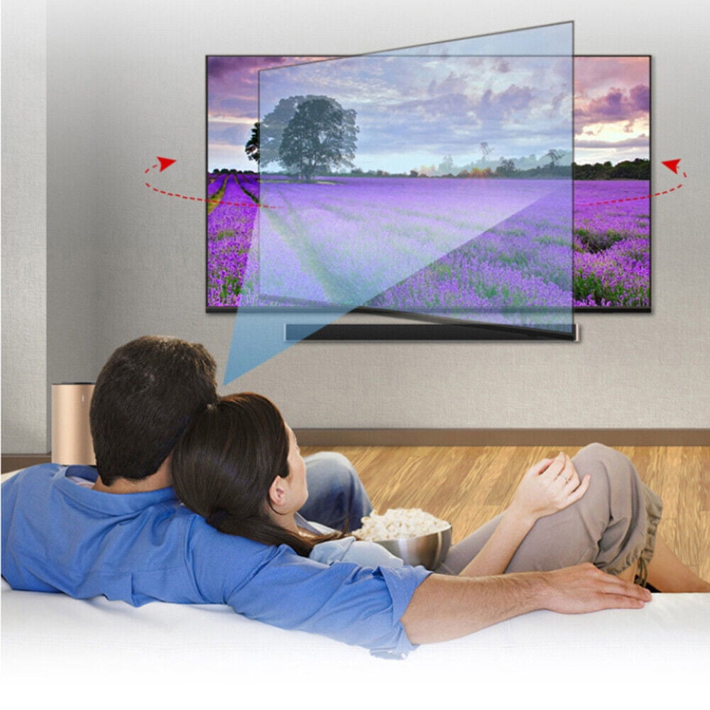 Full Motion TV Wall Mount Bracket Swivel Articulating Extension Tilt Arms for 40-80 inch LED LCD OLED 4K Flat Curved TV Max VESA 600x400mm up to 100lbs