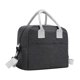 thumbnail image 2 of Bolsa de almuerzo catiónica, bolsa bento portátil, bolsa de picnic con aislamiento de papel de aluminio, color negro, 2 of 2