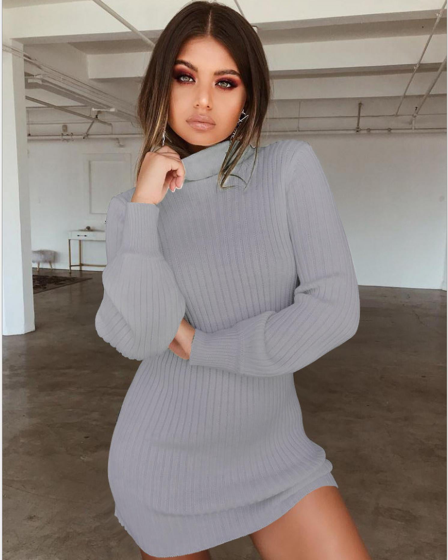 Women's Solid Color Dress Sexy 