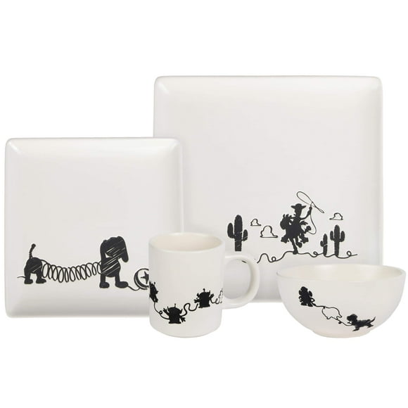 Juego de vajilla Seven20 Toy Story 4 de cerámica, cuenco de 500 ml, taza de 330 ml