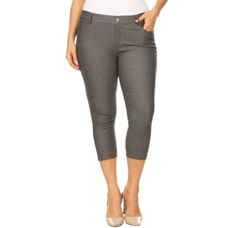 capri leggings plus jean pocket womens dialog displays option button additional opens zoom