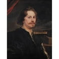 thumbnail image 3 of Anthony van Dyck 19x24 Black Modern Framed Museum Art Print Titled - Portrait of Pieter Soutman (1626), 3 of 5
